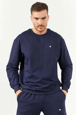 ست لباس راحتی گشاد یقه گرد پاچه لاستیک روزمره مردانه برند TOMMY LIFE کد 1698603621