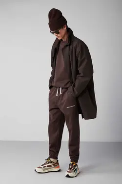 ست لباس راحت بافتنی قهوه‎ای برند GRIMELANGE کد 1698602955