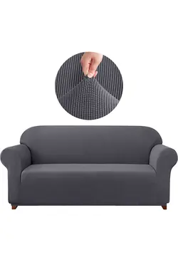 رو مبلی لایکرا طرح 3نفره نیمکت، صندلی، برند elgeyar کد 1698489386