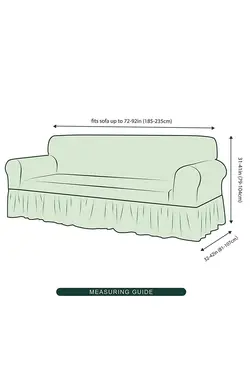 کاور رو مبلی لایکرا 3نفره پوشش دادن. نیمکت، صندلی، برند Ensari karaoğlu کد 1698489375