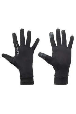 دستکش لمسی مشکی دویدن کلنجی برند Decathlon کد 1698489012