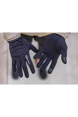 دستکش لمسی مشکی دویدن کلنجی برند Decathlon کد 1698489013