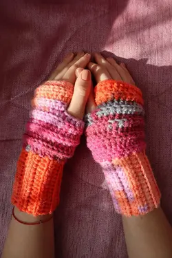 دستکش نیمه بافت /دست برند EHF LifeStyle کد 1698488181