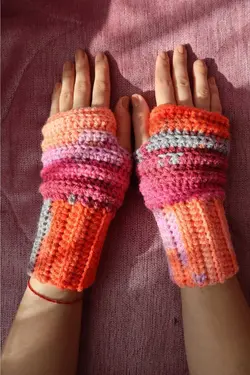 دستکش نیمه بافت /دست برند EHF LifeStyle کد 1698488181