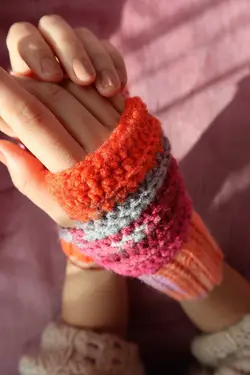 دستکش نیمه بافت /دست برند EHF LifeStyle کد 1698488181