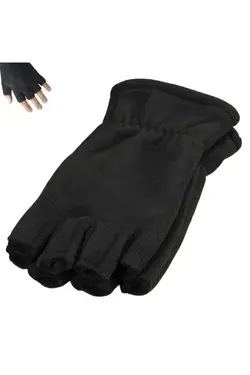 دستکش زمستانی حرارتی پلار نیمه مشکی برند AXE SPORTSWEAR کد 1698488179