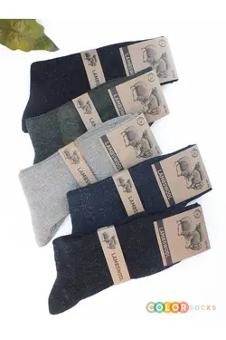 جوراب زمستانی بره 5ست پشمی) برند Color Socks کد 1698479188
