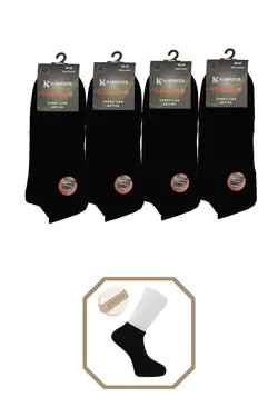 بسته پنبه ای مشکی زنانه برند KARDEŞLER ÇORAP کد 1698479406