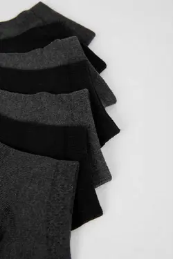 جوراب پنبه ای کوتاه مردانه برند Defacto کد 1698479172