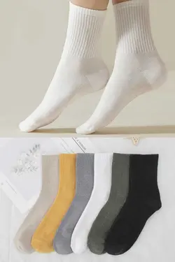 جوراب تنیس ساده 6ست برند BGK کد 1698479164