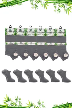 بسته جوراب بامبو طوسی مردانه برند KARDEŞLER ÇORAP کد 1698478934