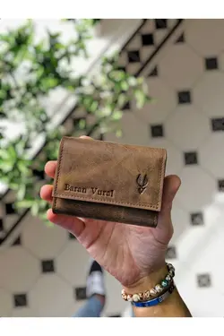 کیف پول 660100% اصل جا کارتی مردانه زنانه چرم برند Visso leather کد 1698477675