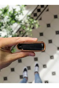 کیف پول 660100% اصل جا کارتی مردانه زنانه چرم برند Visso leather کد 1698477675