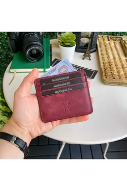 بالا عیب طرحدار 6عدد طرز کار مرحله باید باشد، زرشکی چرم اصل برند Modica کد 1698477851