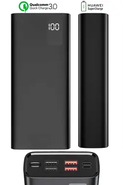 شارژ قدرت 3.0دیجیتالی 30000ماه نیمکت پی دی کوالکام برند TEKNOHANE کد 1698322226