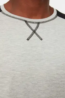 لباس راحتی بافتنی شطرنجی سبز برند TRENDYOL MAN کد 1698102130