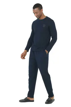 لباس راحتی سرمه ای برند Damat کد 1698100325