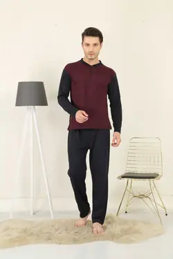 لباس راحتی جاکاردار 100پنبه ای مردانه برند Rimoli کد 1698084127