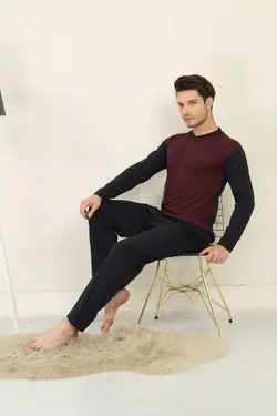 لباس راحتی جاکاردار 100پنبه ای مردانه برند Rimoli کد 1698084127