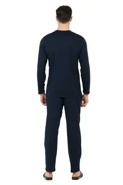 لباس راحتی سرمه ای برند Damat کد 1698084124