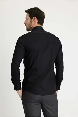 پیراهن اسلیم فیت پنبه ای آستین بلند برند Kiğılı کد 1697808676