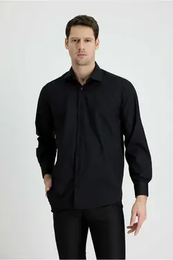 پیراهن پنبه ای آستین بلند کلاسیک برند Kiğılı کد 1697806931