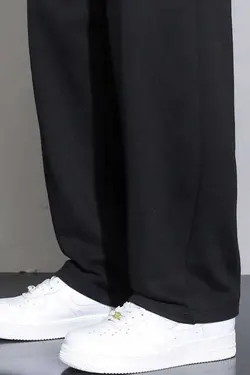 شلوار راحتی نخی نخ پاچه گشاد برند North London کد 1697772676