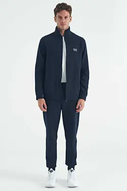 ست لباس راحتی راحت جاگر سرمه ای مردانه برند Air Jones کد 1697787664