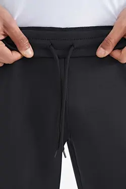 شلوار راحتی راحت کشی مخفی جیبدار عقب مردانه زیپدار مشکی برند Air Jones کد 1697773275