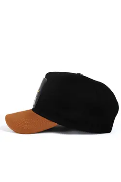 کلاه سپر لوگو‎دار 200 قهوه ای (قطر) مشکی برند BlackBörk کد 1697757728