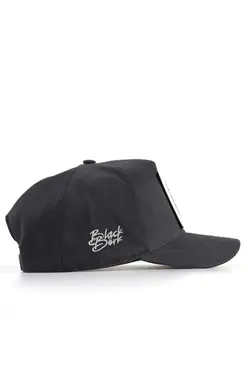 کلاه لوگو‎دار 10 خاکستری آنتراسیت (قطر) برند BlackBörk کد 1697742131