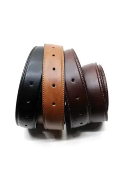 کمر پارچه 3عدد شتری شلوار مردانه , قهوه مشکی سانتی متر برند Cascades Leather کد 1696563067