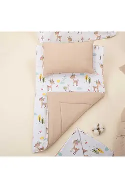 روانداز کریر شیردهی muslin 15تکه بژ کیف برند Yunikobaby کد 1695976396