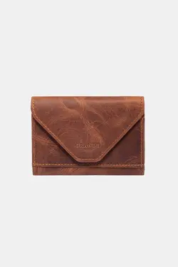 کیف پول کاغذی محفظه ای سکه 3639100% اصل شتری جا کارتی چرم برند Grande کد 1700214484