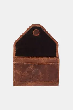 کیف پول کاغذی محفظه ای سکه 3639100% اصل شتری جا کارتی چرم برند Grande کد 1700214484