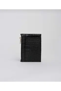 کیف پول کروکودیل جا کارتی مشکی برند ilknurbutik کد 1700349382
