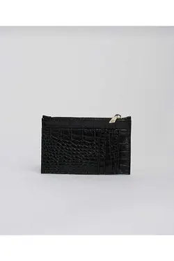 کیف پول کروکودیل جا کارتی مشکی برند ilknurbutik کد 1700349382