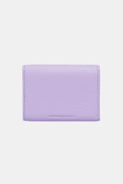 کیف پول کاغذی محفظه ای سکه 3639100% اصل بنفش یاسی جا کارتی چرم برند Grande کد 1700349377