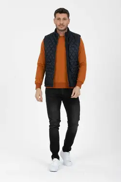 یقه ایستاده طرح‎دار باقلوا مردانه برند Wise کد 1700325208