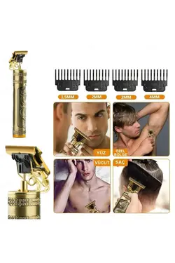 دستگاه ریش شارژی بدن ناف سر/مو تی چاقو برند Emtu Life کد 1700531299