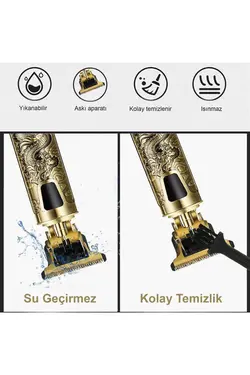 دستگاه ریش شارژی بدن ناف سر/مو تی چاقو برند Emtu Life کد 1700531299