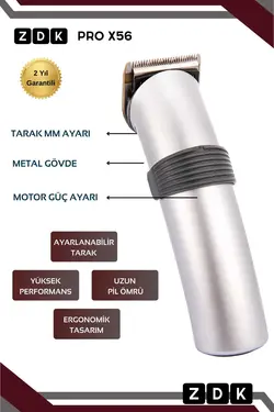 دستگاه ریش شارژی چاقو برش سر/مو اصلاح مردانه برند ZDK کد 1700478849