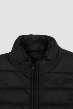 اسلیم فیت قلاب دوزی ضد آب یقه ایستاده جلیقه عایق زیپدار برند Defacto کد 1700585412