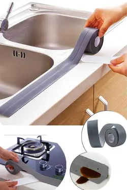 سینک آشپزخانه حمام نوار آب طوسی عایق برند KfcHome کد 1700580379