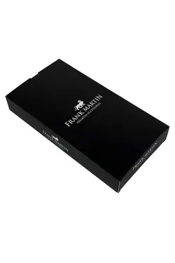 کیف پول کاغذی ایوا قسمته سکه جعبه‎دار زنانه جا کارتی زیپدار چرم برند Frank Martin کد 1700798435