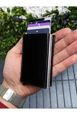 کیف پول جا کارتی چرم اصل والده برند bayderi کد 1700796551