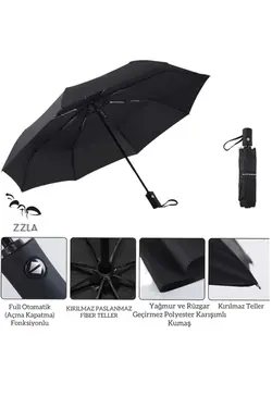 چتر فیبر بسته اتوماتیک فلورانتیک عملکرد برند Zzla کد 1700739192
