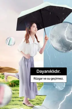 چتر مسافرتی کوچک فوق العاده جیبدار سبک قابل حمل برند SiHome کد 1700738486