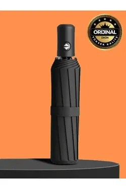 چتر اتوماتیک کامل با کیفیت فشرده مقاوم رنگ مشکی برند mottomia کد 1700738062