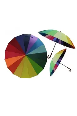 چتر بزرگ رنگین کمان قرمز برند Vagon کد 1700737087